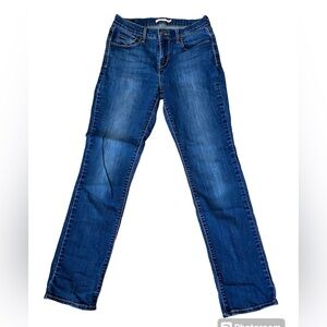Levi’s 505 Straight Blue Jeans Size 8